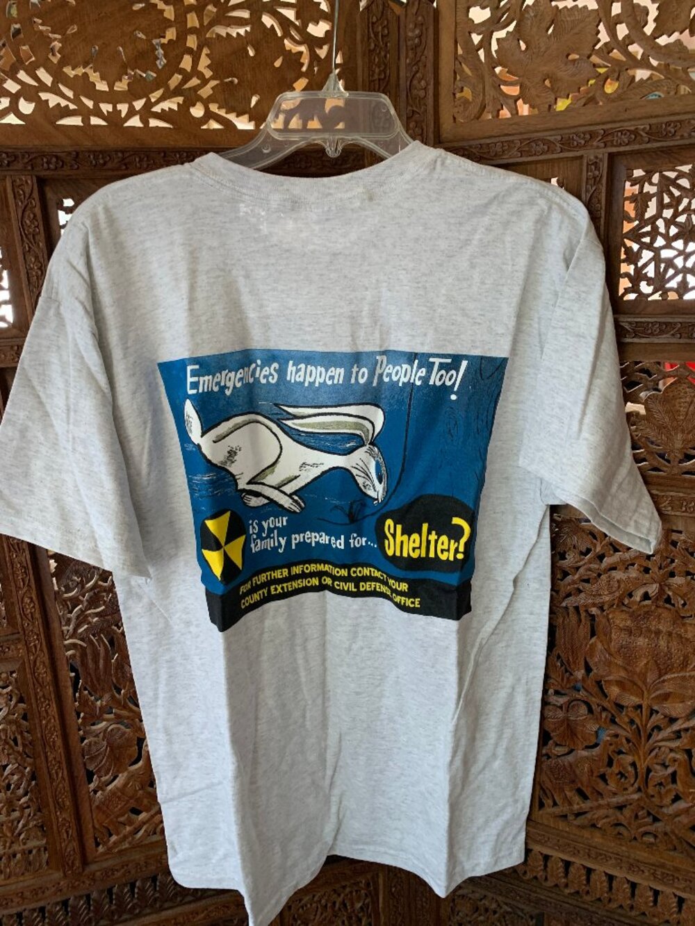 NWOT Retro Civil Defense t-shirts unisex